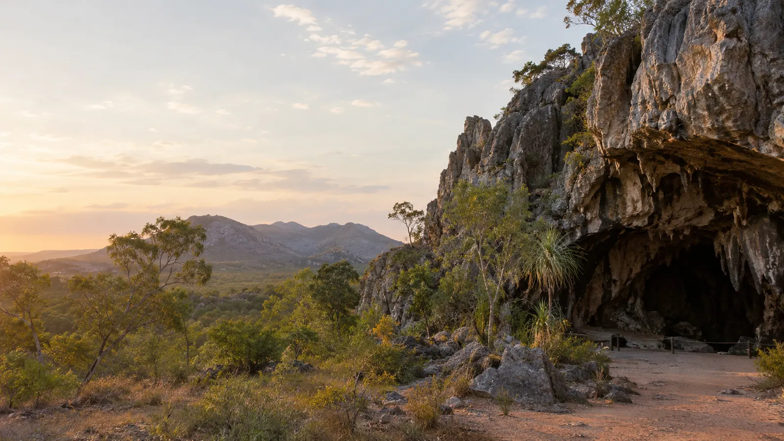 Chillagoe-Höhlen und Outback