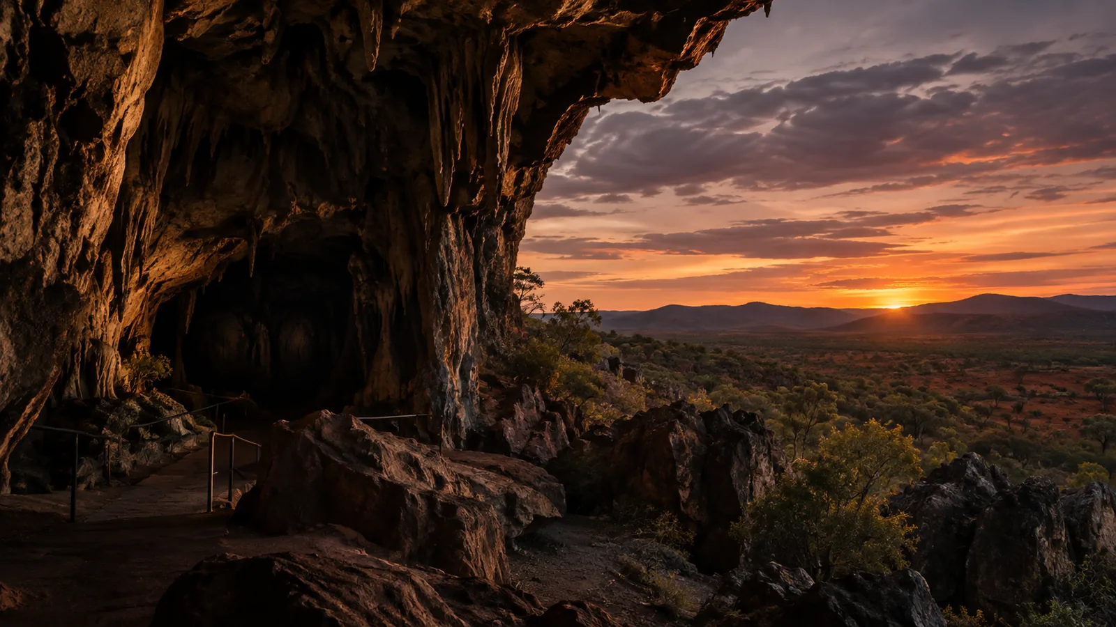 Chillagoe-Höhlen und Outback