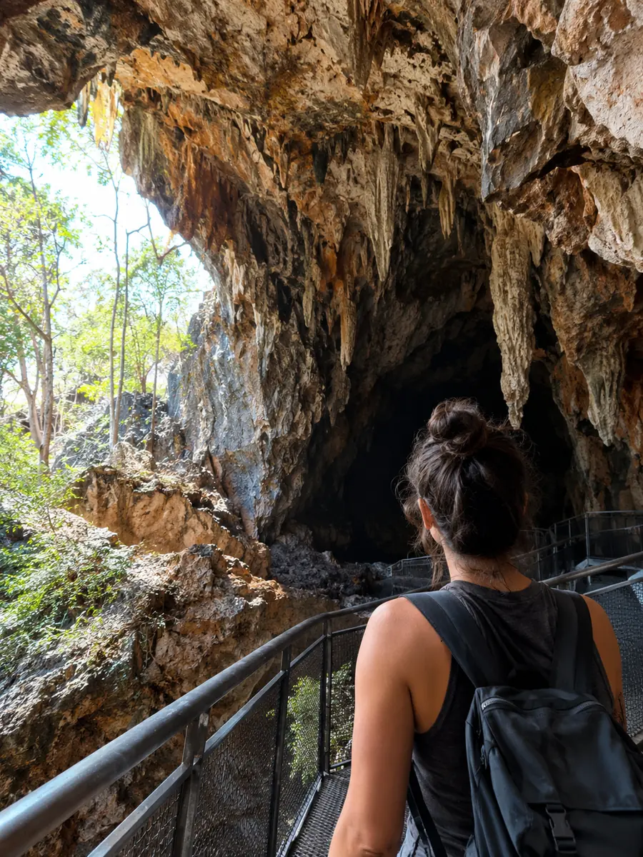 Aussicht auf Chillagoe Caves und Outback
